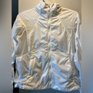 Lululemon Light Jacket -small with hidden hoodie